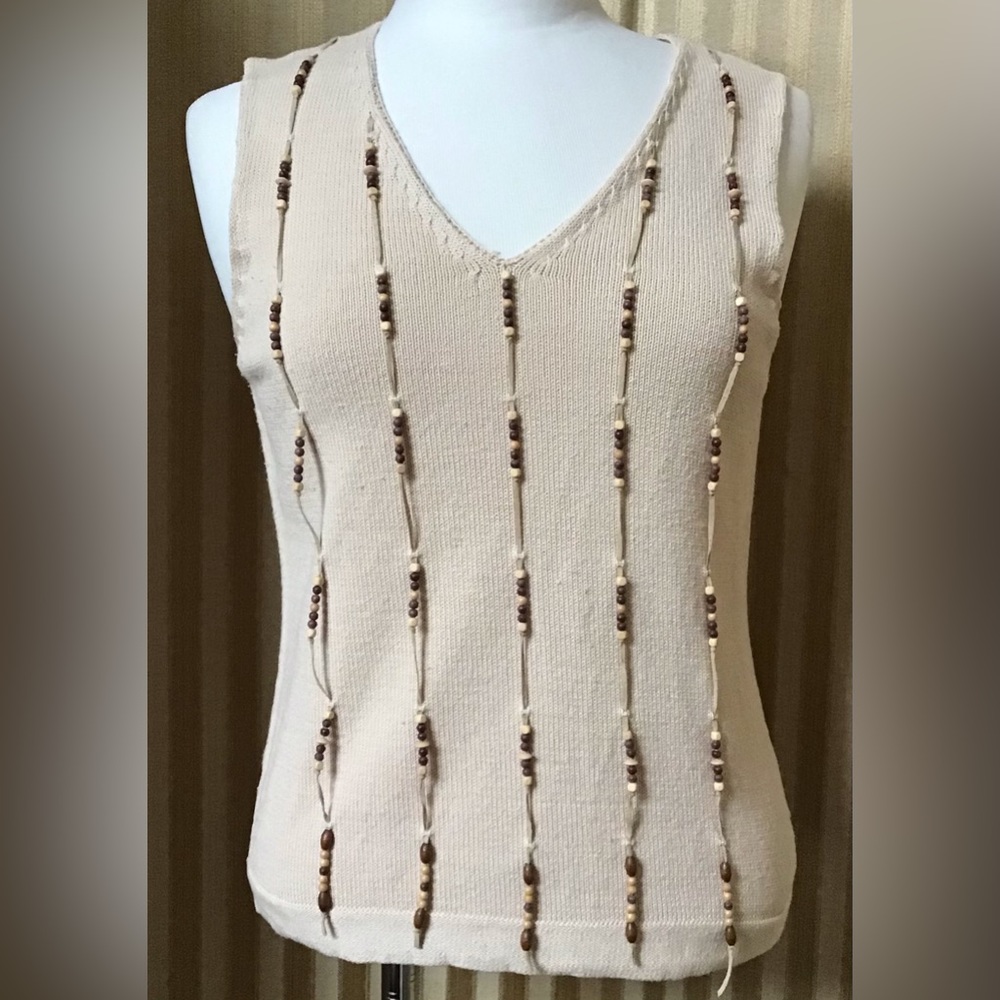 SW motif knit tank
